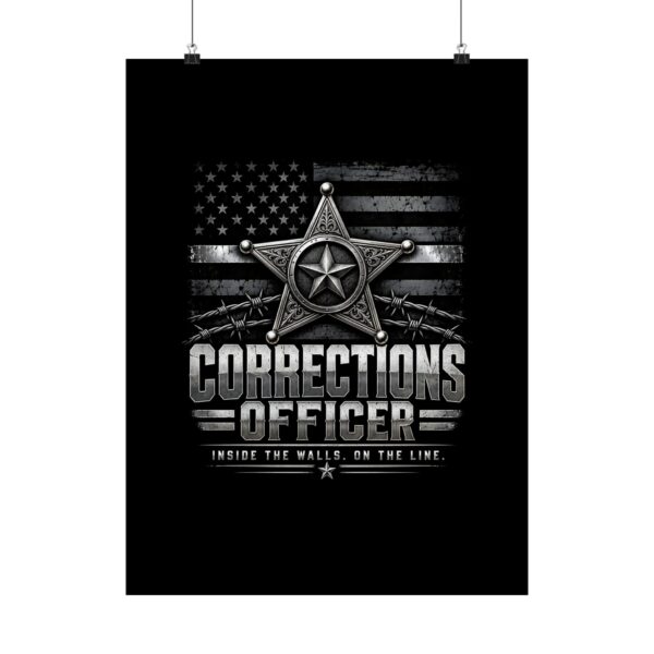 Corrections Officer Poster