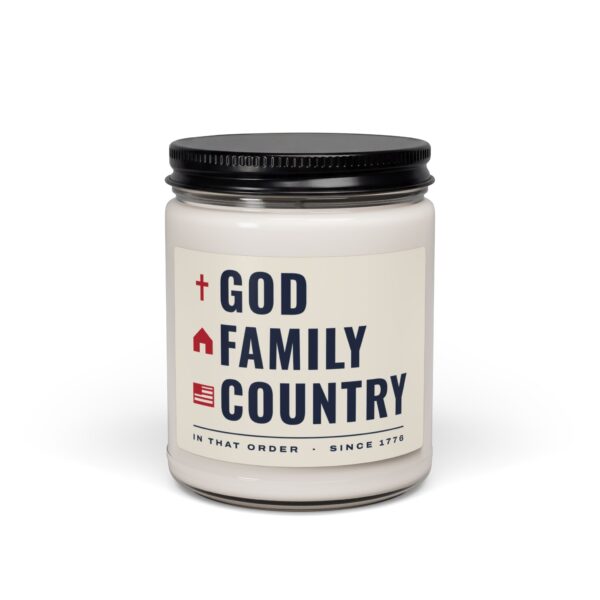 God Family Country Soy Candle