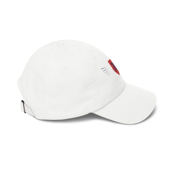 1776 Motor Co. Wings Dad Hat, White