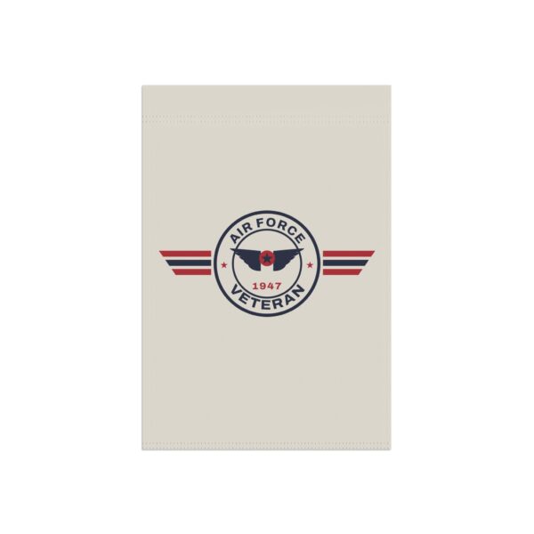 Air Force Veteran Patch Garden Flag