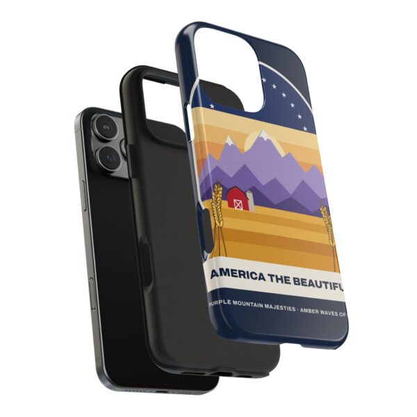 America the Beautiful Vintage Poster Tough Phone Case