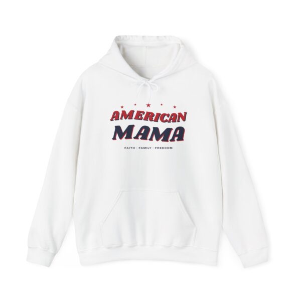 American Mama Hoodie, White