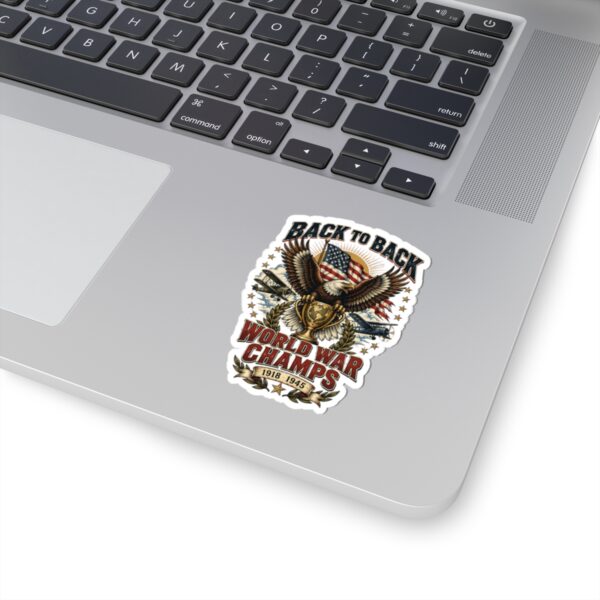 Back to Back World War Champs Sticker