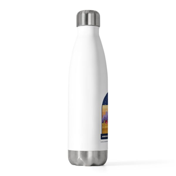 America the Beautiful Vintage Poster Water Bottle