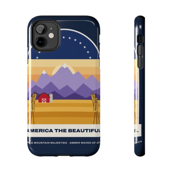 America the Beautiful Vintage Poster Tough Phone Case