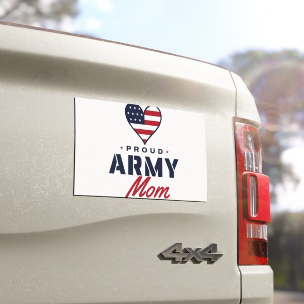 Proud Army Mom Car Magnet