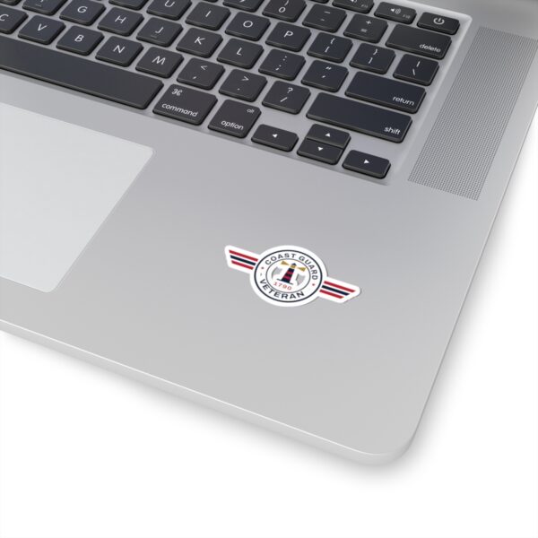 Coast Guard Veteran Patch Sticker