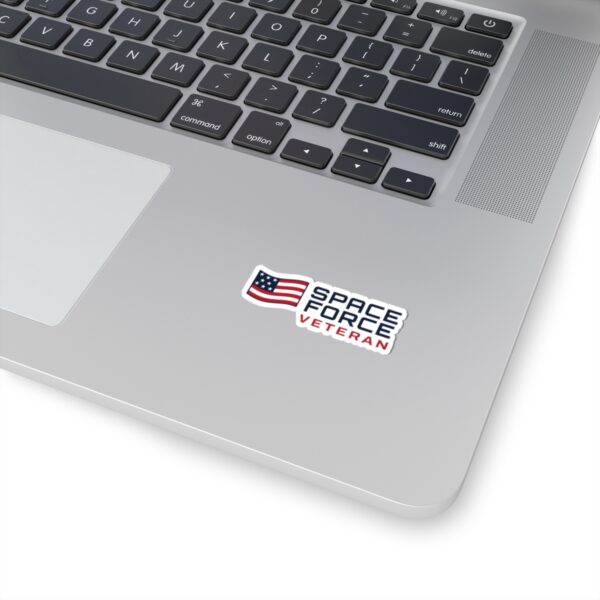 Space Force Veteran Flag Sticker