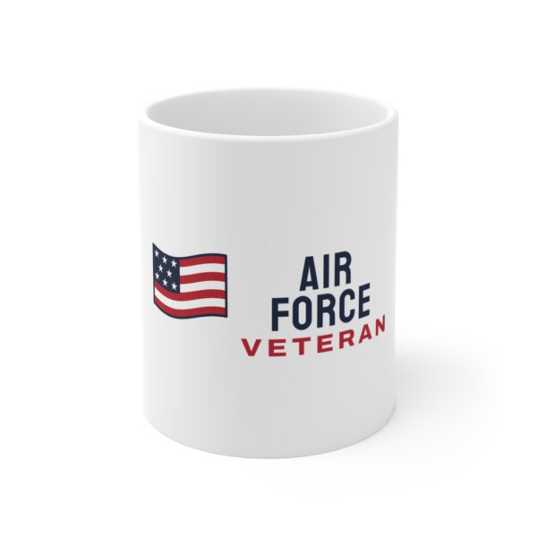 Air Force Veteran Flag Mug