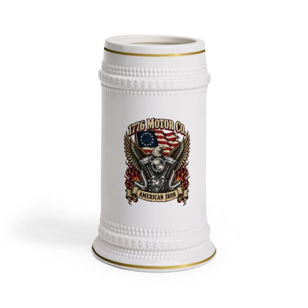 1776 Motor Co. American Iron Beer Stein