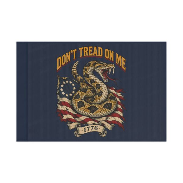 Don't Tread on Me Rattlesnake 2x3 Wall Flag