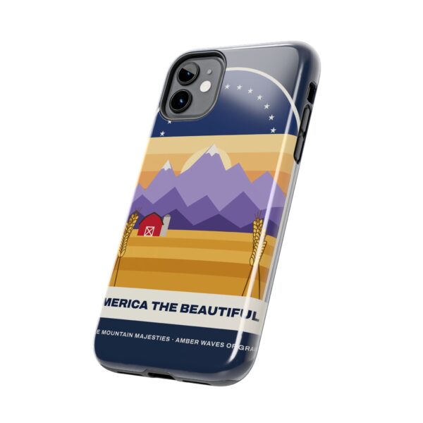 America the Beautiful Vintage Poster Tough Phone Case