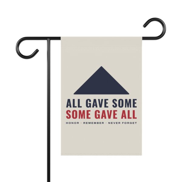 All Gave Some, Some Gave All Garden Flag