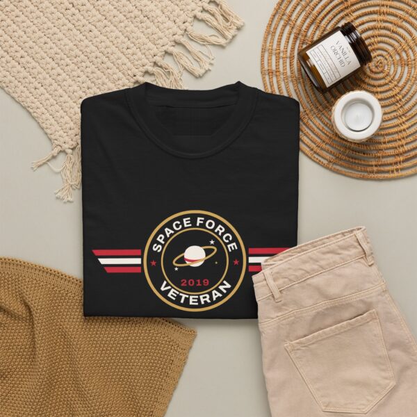 Space Force Veteran Patch Tee, Black