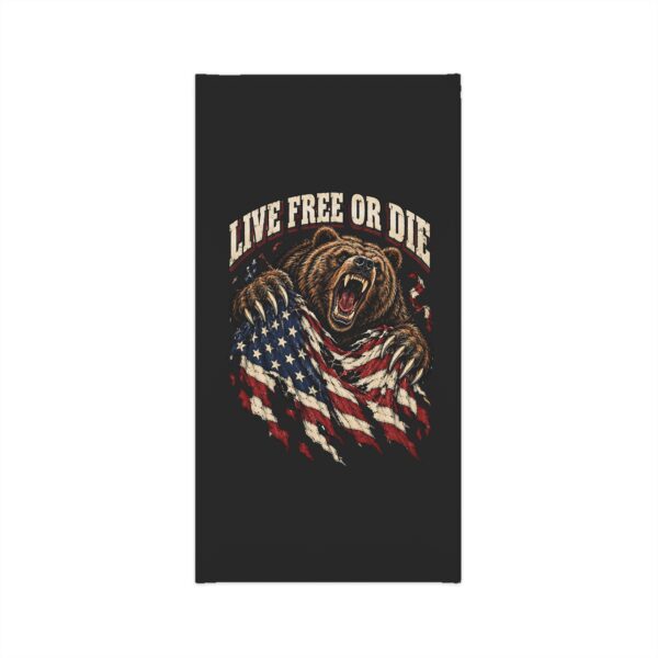 Live Free or Die Grizzly Neck Gaiter