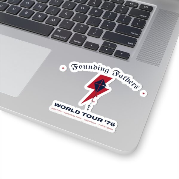 Founding Fathers World Tour '76 Sticker