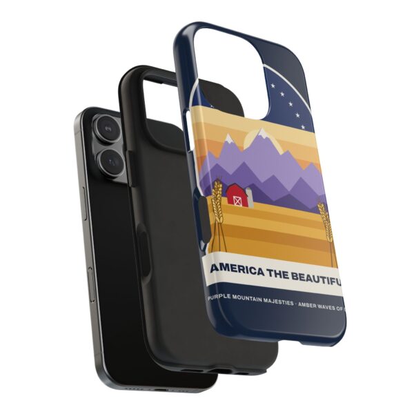 America the Beautiful Vintage Poster Tough Phone Case
