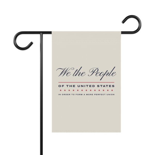 We the People Garden Flag