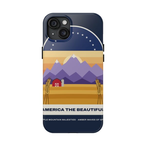 America the Beautiful Vintage Poster Tough Phone Case