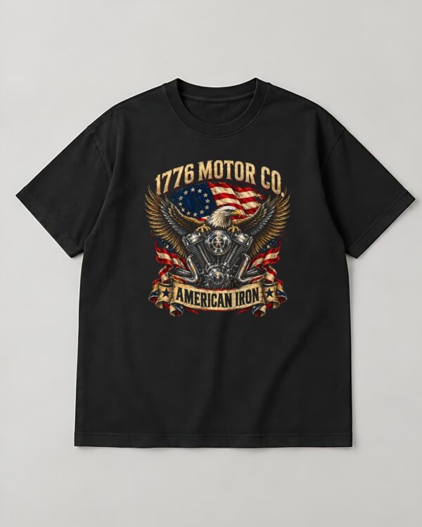 1776 Motor Co. American Iron Tee