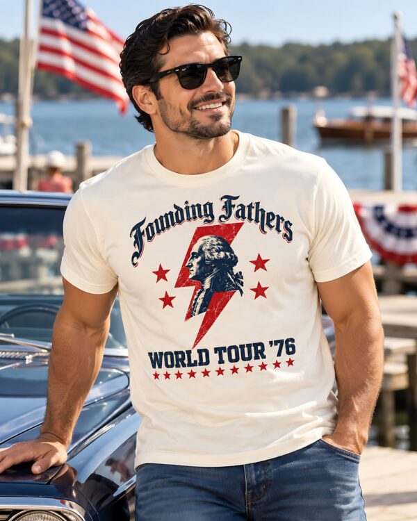 Founding Fathers World Tour '76 Tee