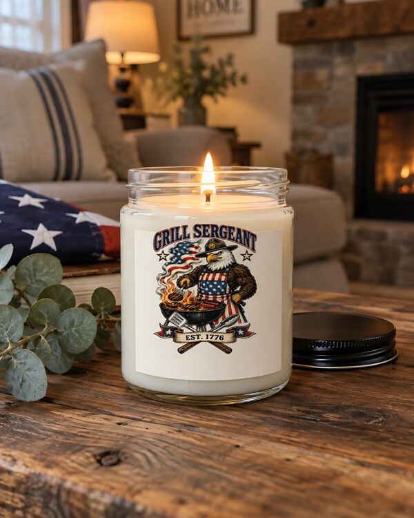 Grill Sergeant Eagle Soy Candle