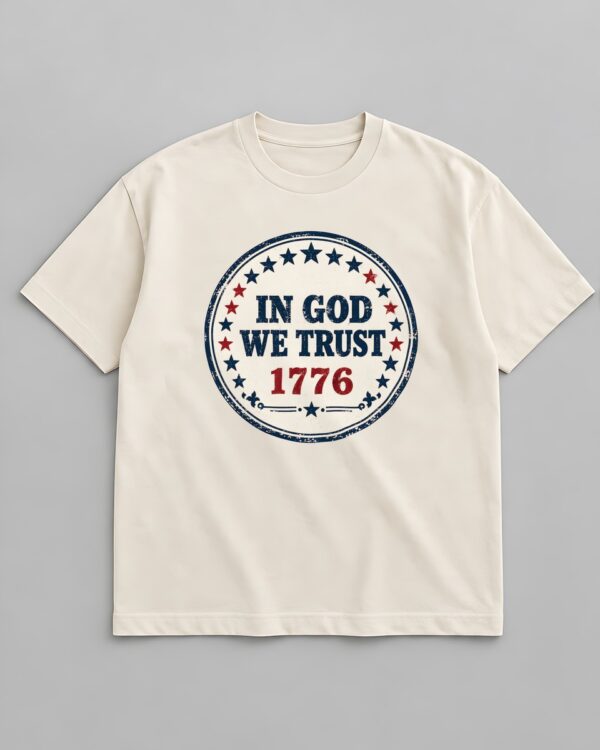 In God We Trust 1776 Coin Tee