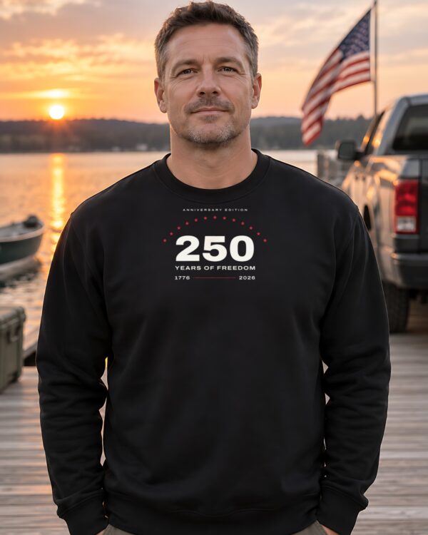 250 Years 1776-2026 Anniversary Edition Crewneck Sweatshirt