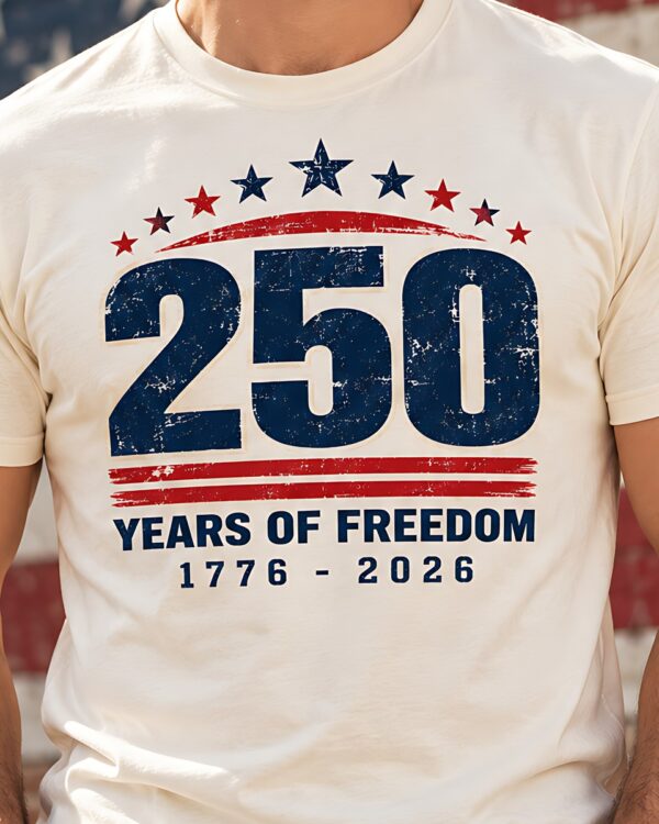 250 Years 1776-2026 Anniversary Edition Tee