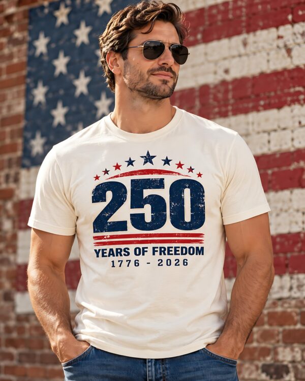250 Years 1776-2026 Anniversary Edition Tee