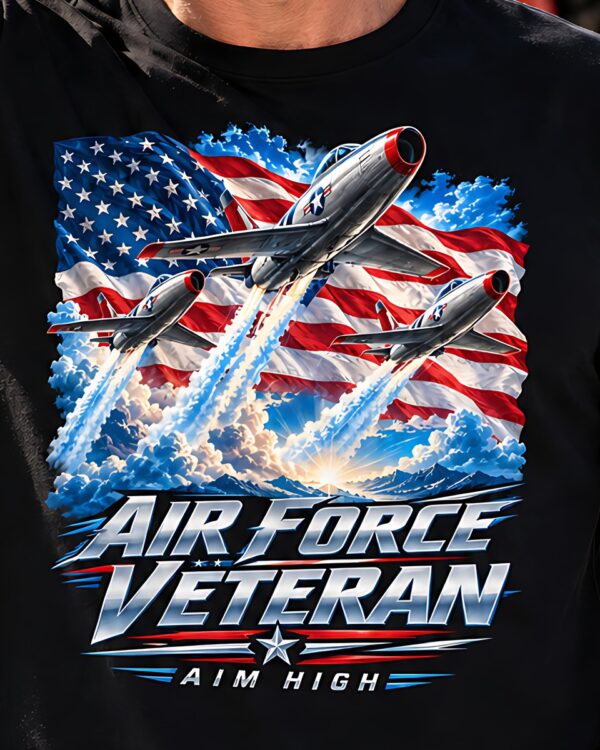 Air Force Veteran Aim High Tee