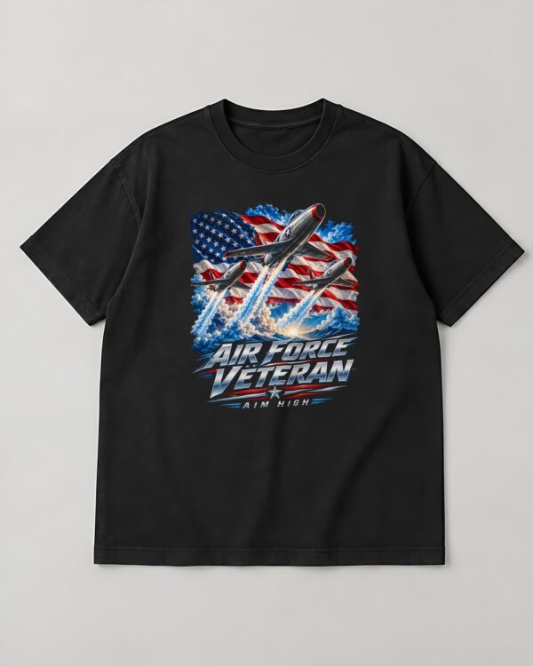 Air Force Veteran Aim High Tee