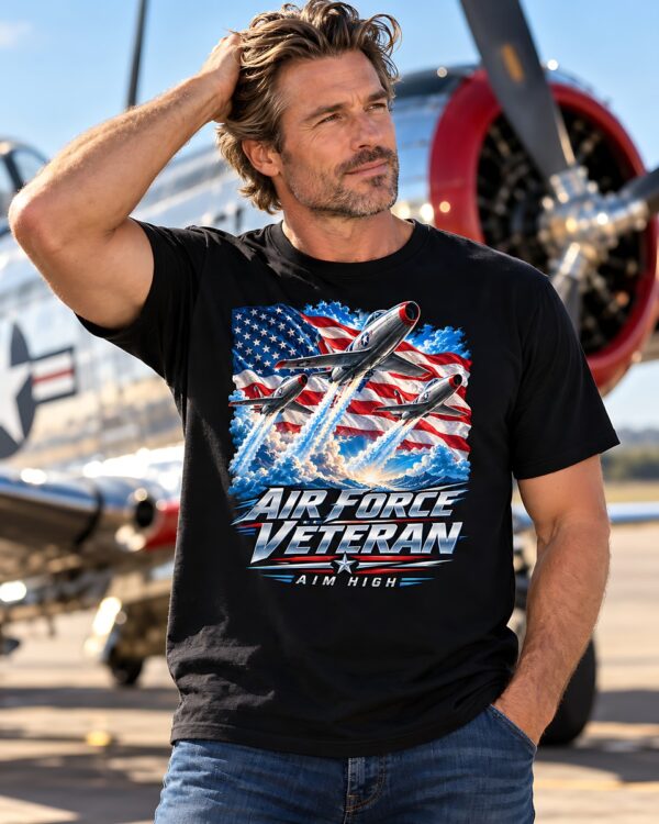 Air Force Veteran Aim High Tee