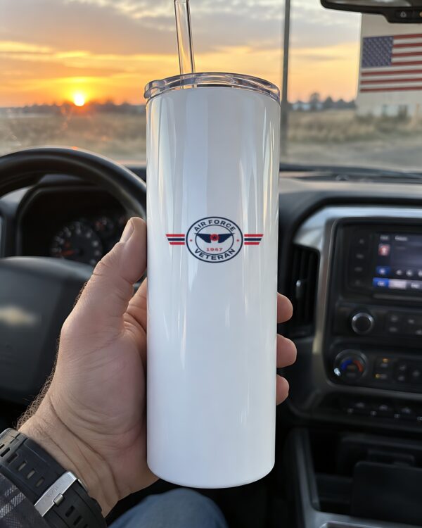 Air Force Veteran Patch 20oz Tumbler