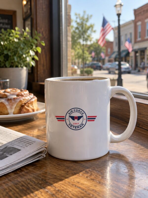 Air Force Veteran Patch Mug
