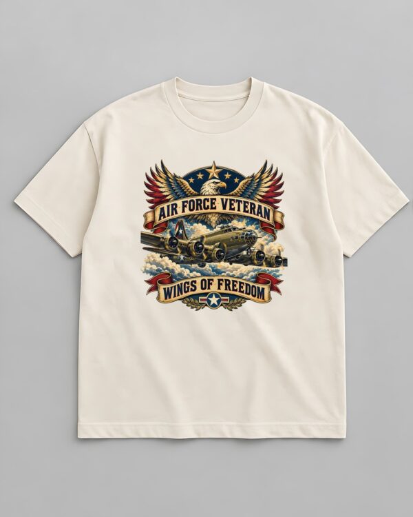 Air Force Veteran Wings of Freedom Tee