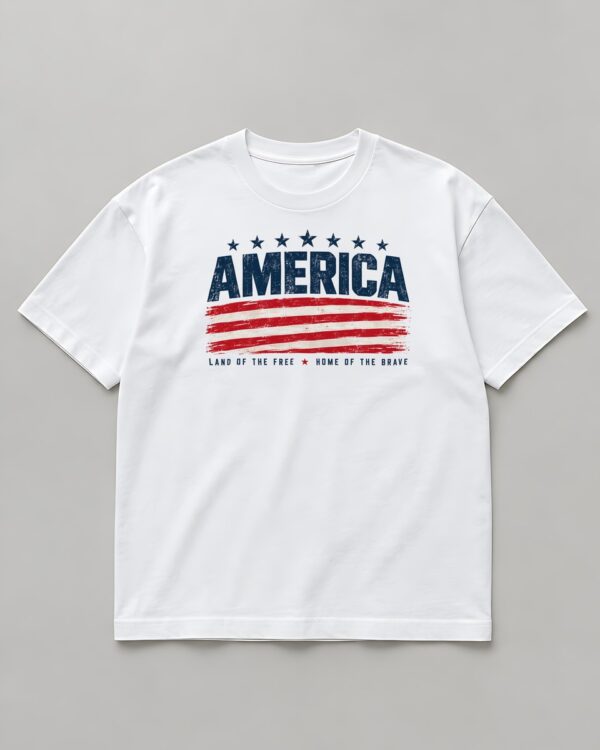 America Stars & Stripes Tee