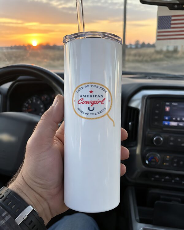 American Cowgirl Western 20oz Tumbler