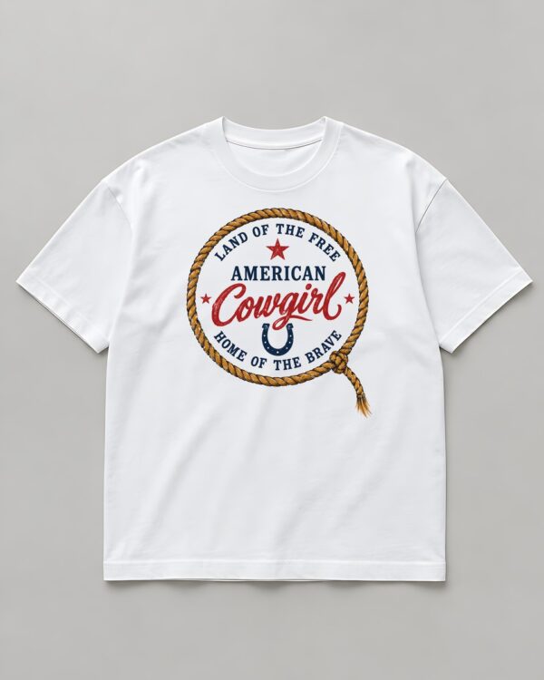 American Cowgirl Western Tee