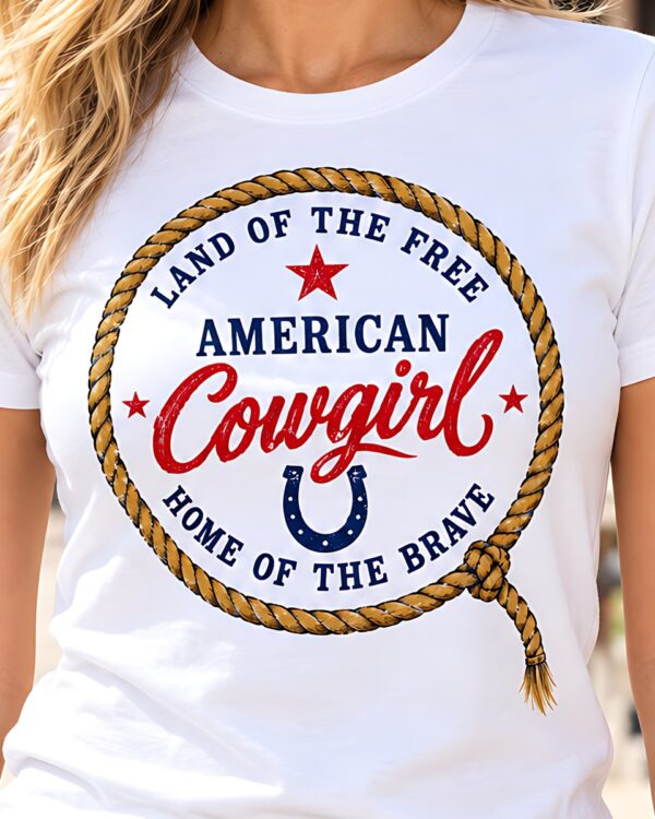 American Cowgirl Western Tee