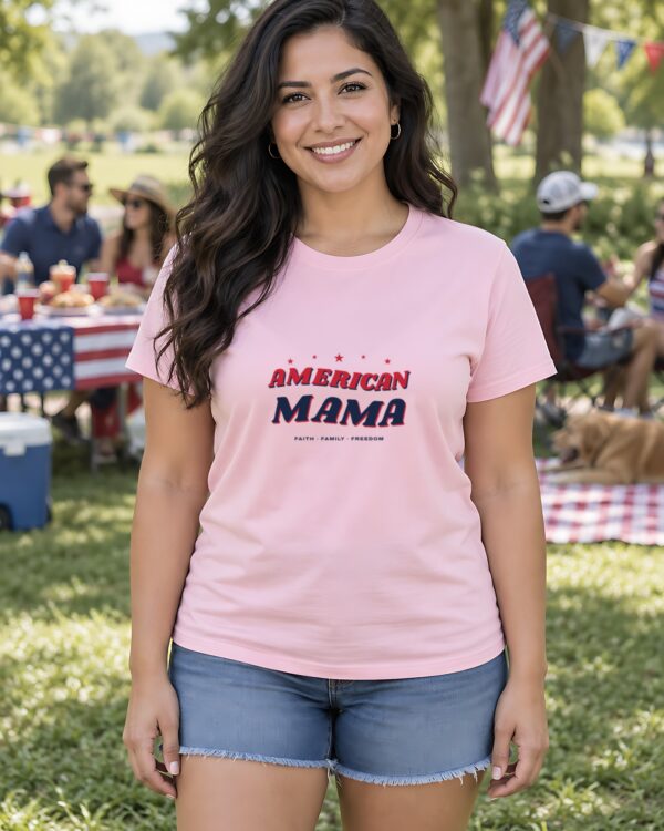 American Mama Women's Fitted Tee