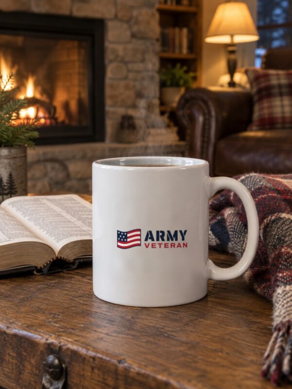 Army Veteran Flag Mug