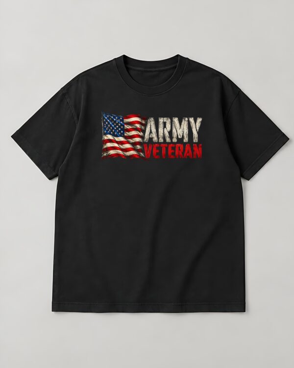 Army Veteran Flag Tee