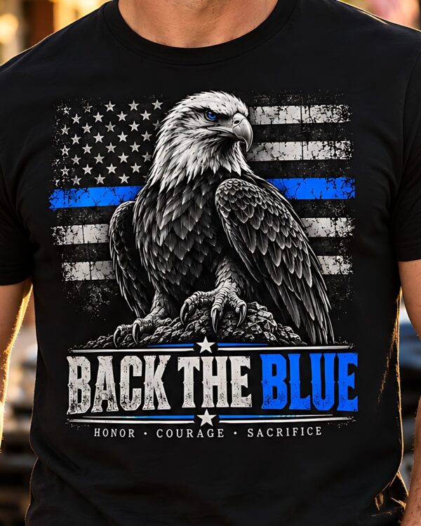 Back the Blue Eagle Tee