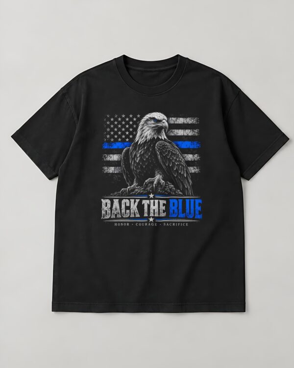 Back the Blue Eagle Tee