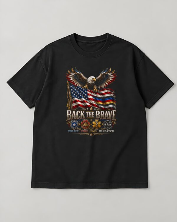 Back the Brave First Responders Tee