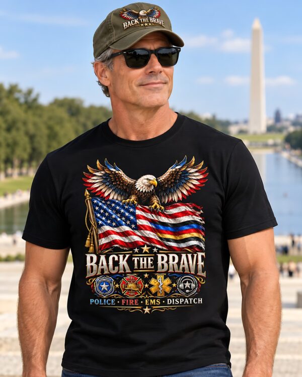 Back the Brave First Responders Tee