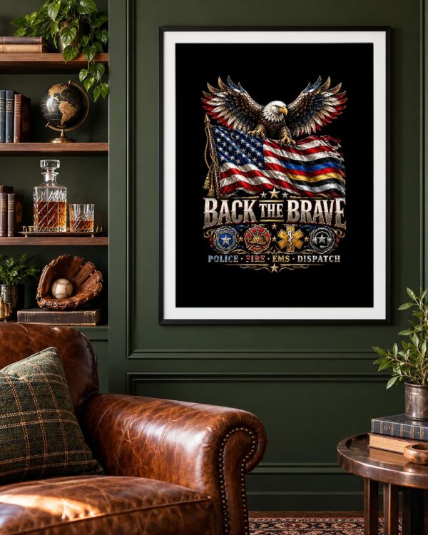 Back the Brave Poster