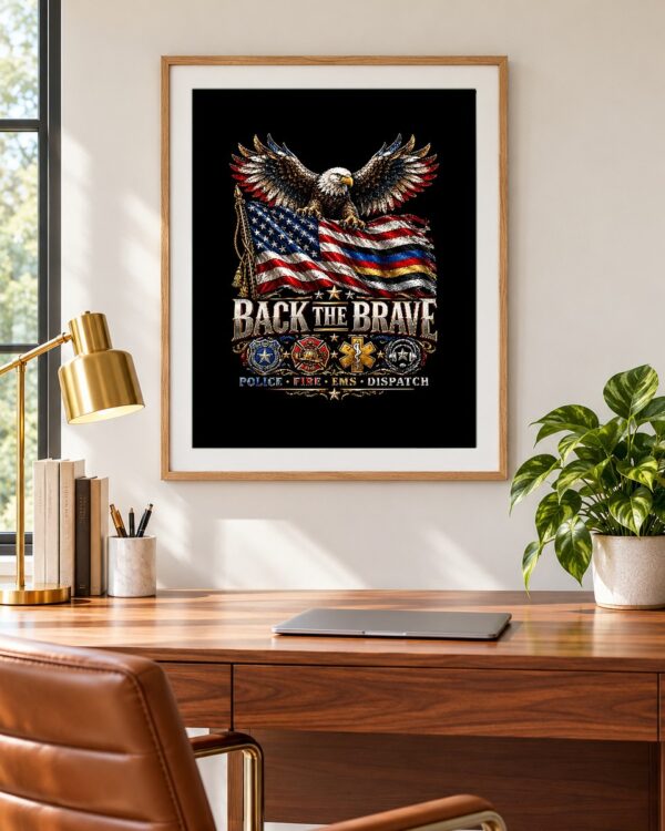Back the Brave Poster
