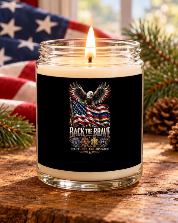 Back the Brave Soy Candle